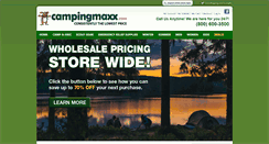 Desktop Screenshot of campingmaxx.com